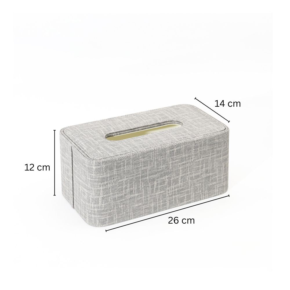 Monte High Tissue Box Holder - Graphite