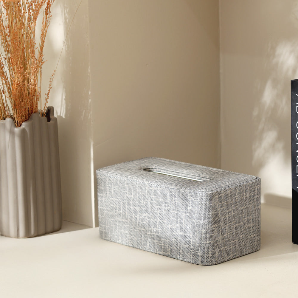 Monte High Tissue Box Holder - Graphite