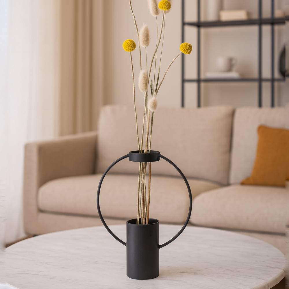 Moon Vase Small - Black