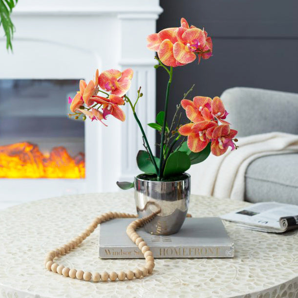 Orchid Artificial Potted Plant - Medium