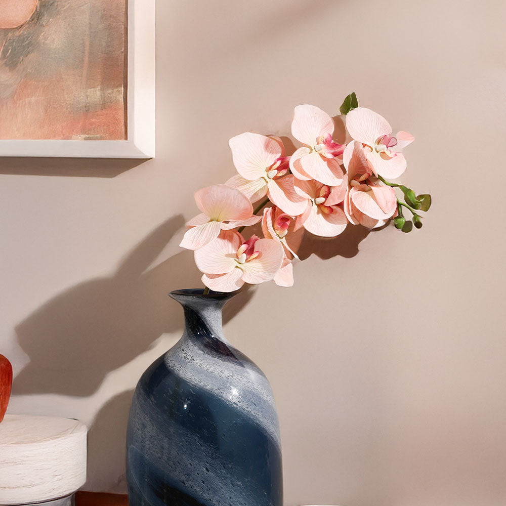 Phalaenopsis Orchid Faux Stem - Peach