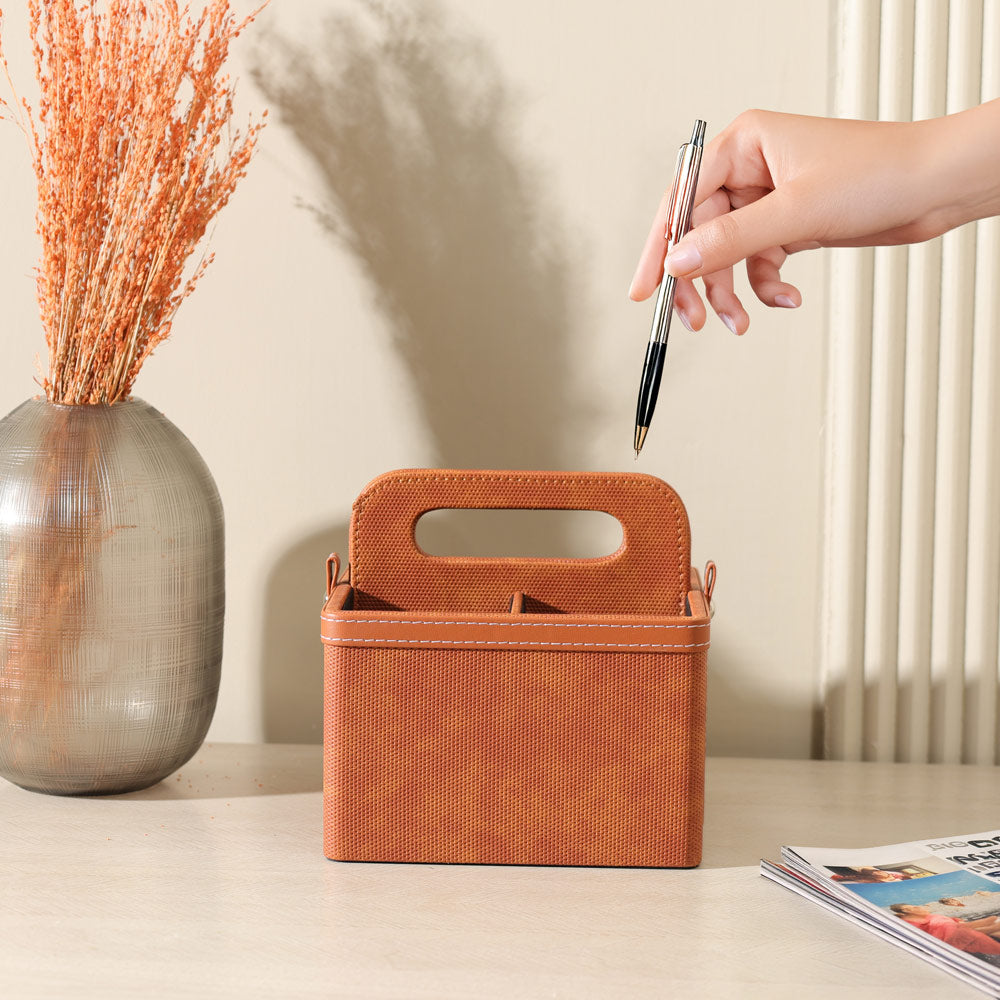 Devon Storage Caddy - Umber