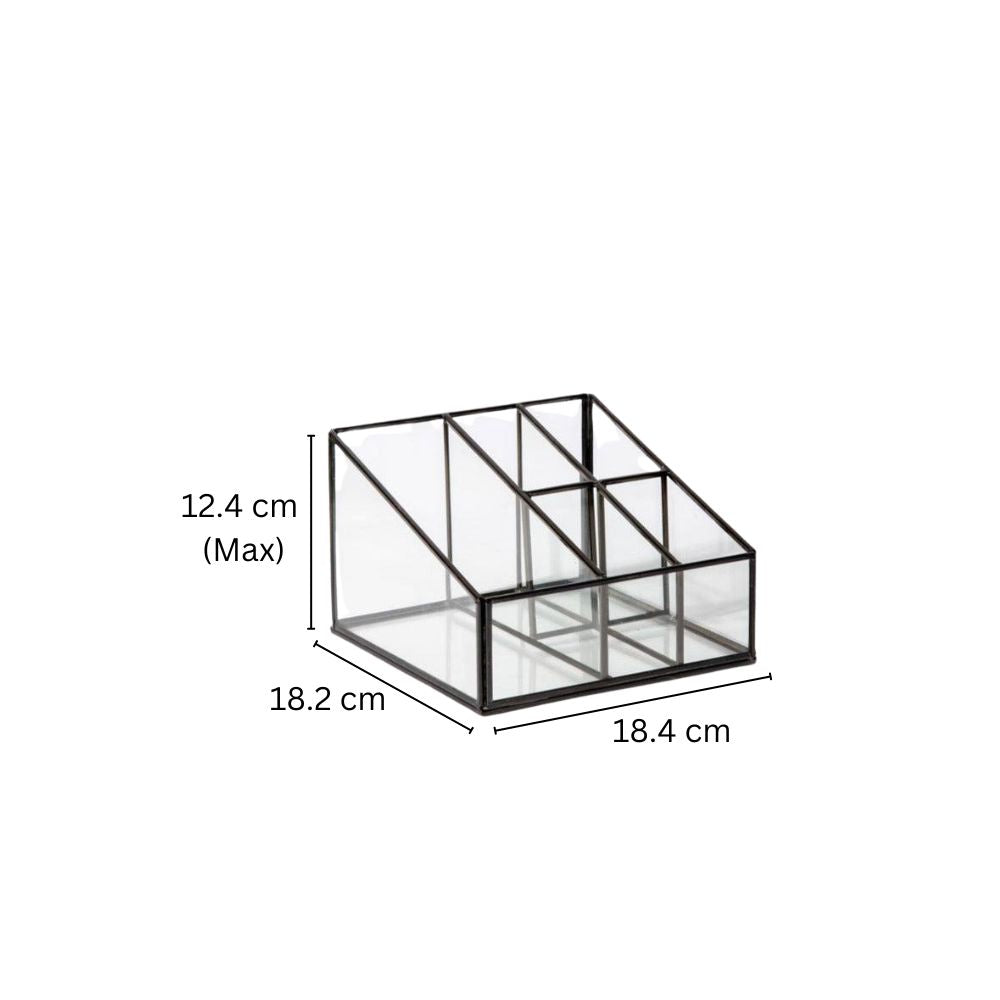 Multi-compartment Organiser - Gunmetal