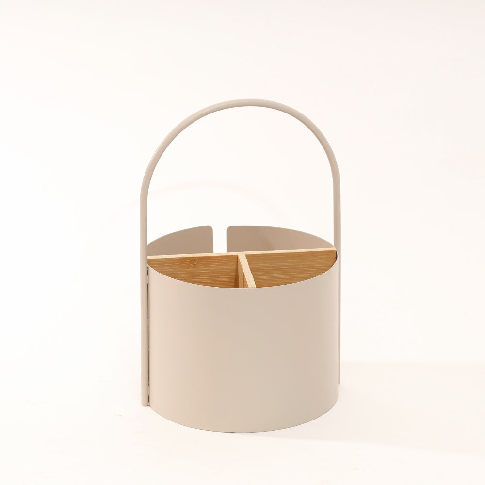 Muro Utensil Drainer and Holder - Taupe Natural
