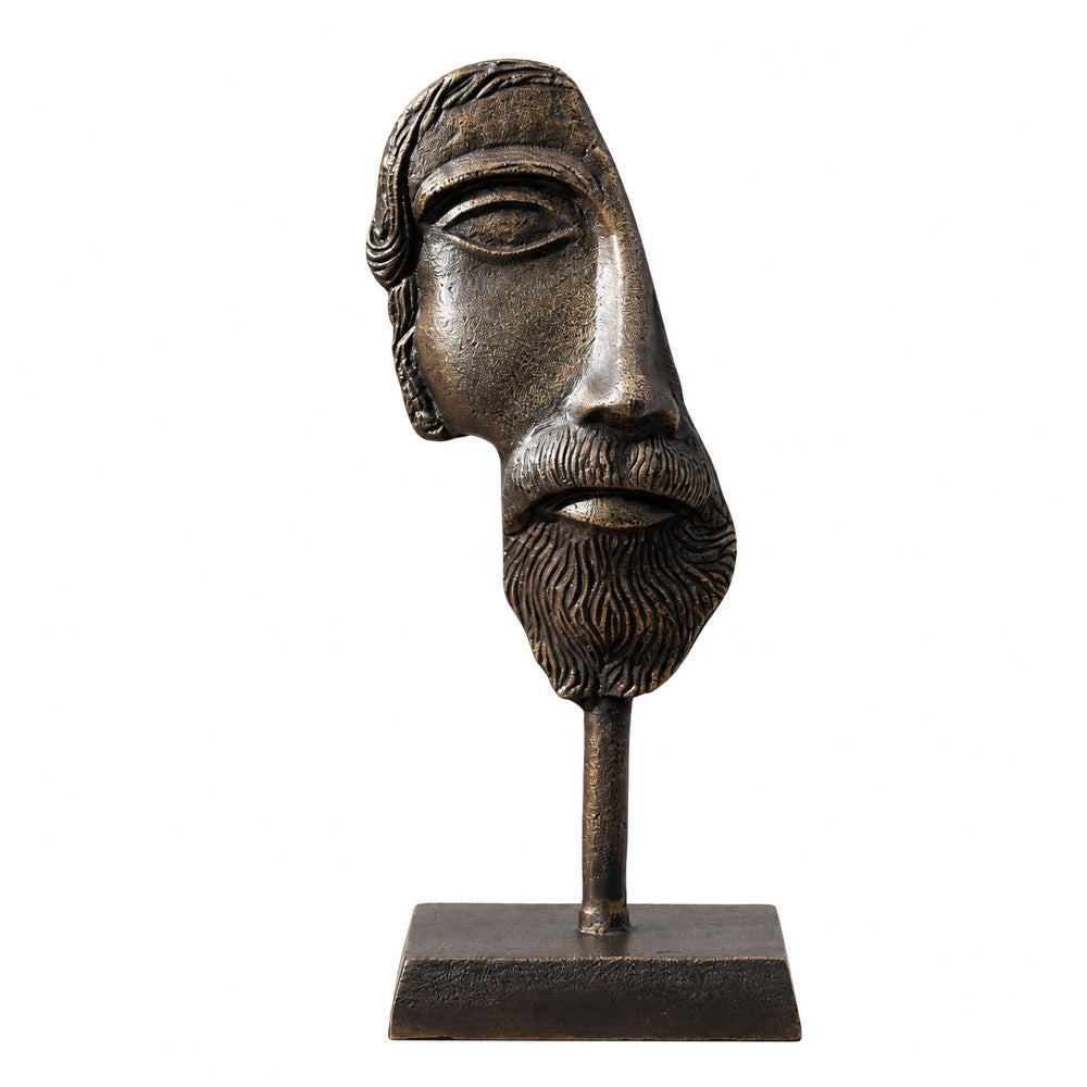 Mythos Metal Sculpture Large -  Vintage Black