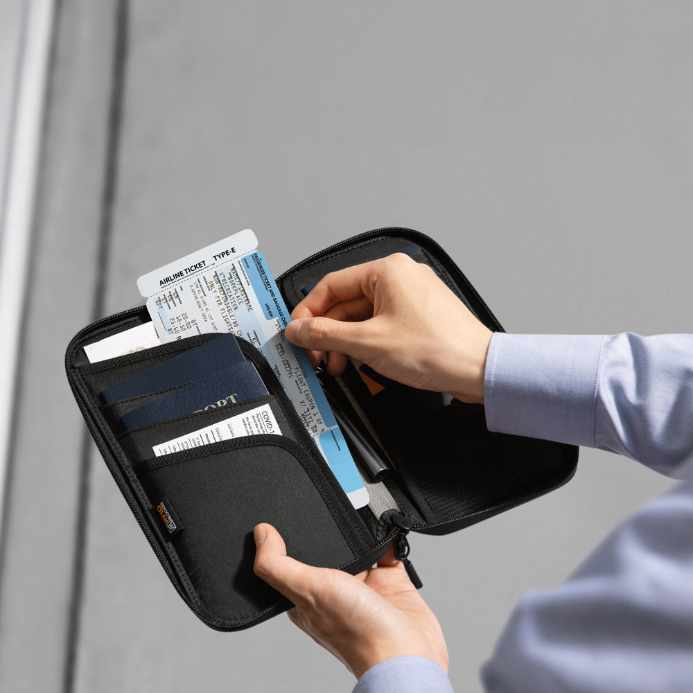 Navigator Passport Holder - Grey