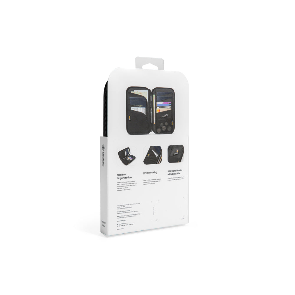 Navigator Passport Holder - Grey