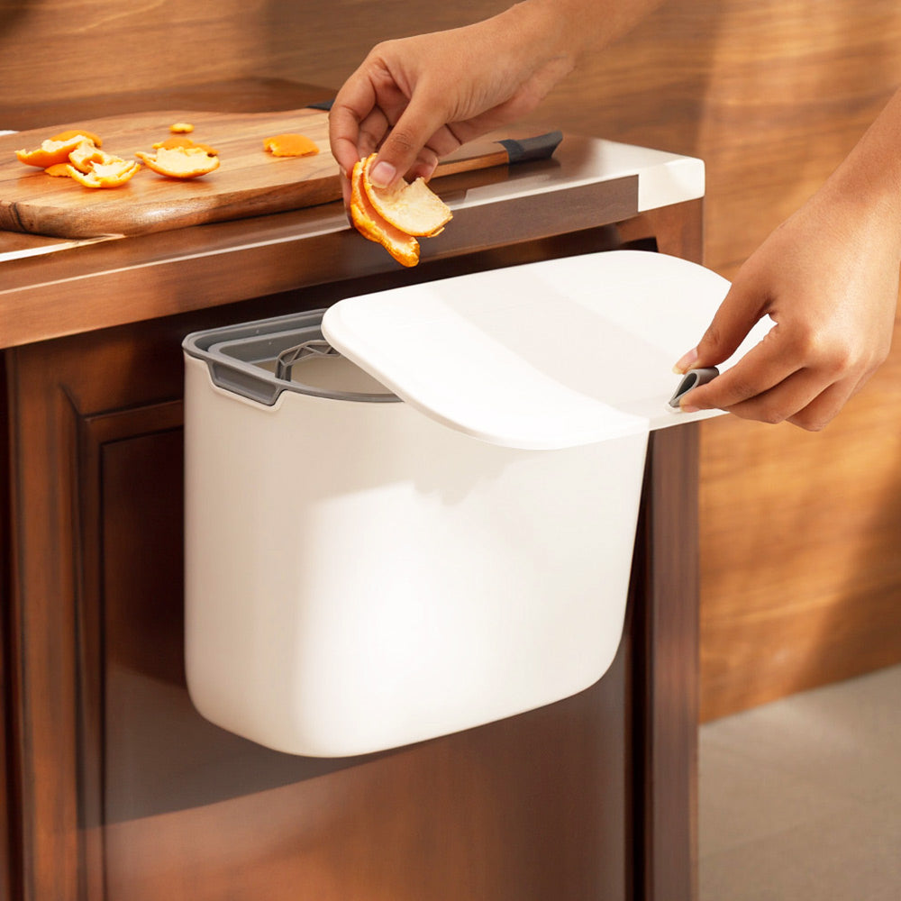 Neat Hanging Food Waste Bin - White