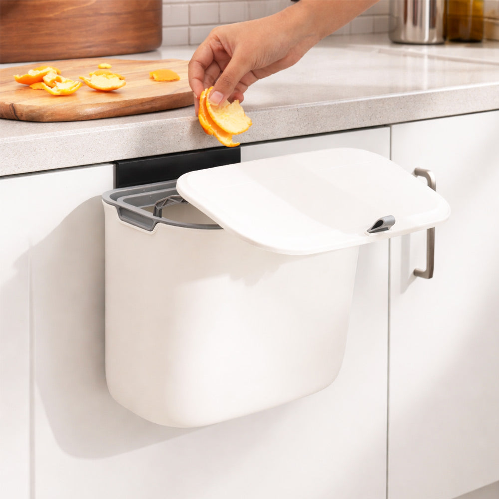 Neat Hanging Food Waste Bin - White