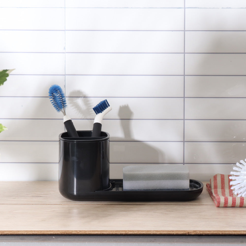 Neat Kitchen Sink Organiser - Black