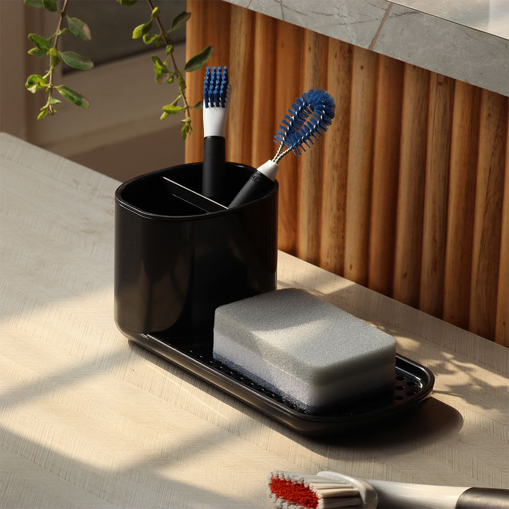 Neat Kitchen Sink Organiser - Black