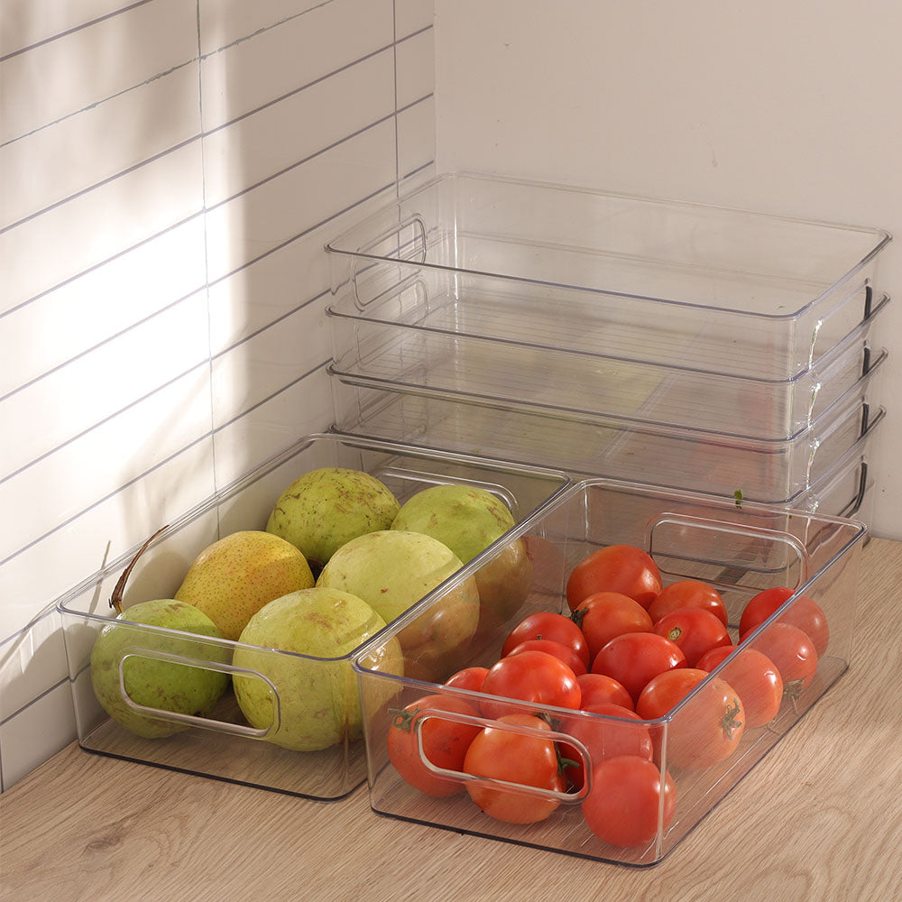 Nest Fridge Bins Medium, Set of 6 - Clear