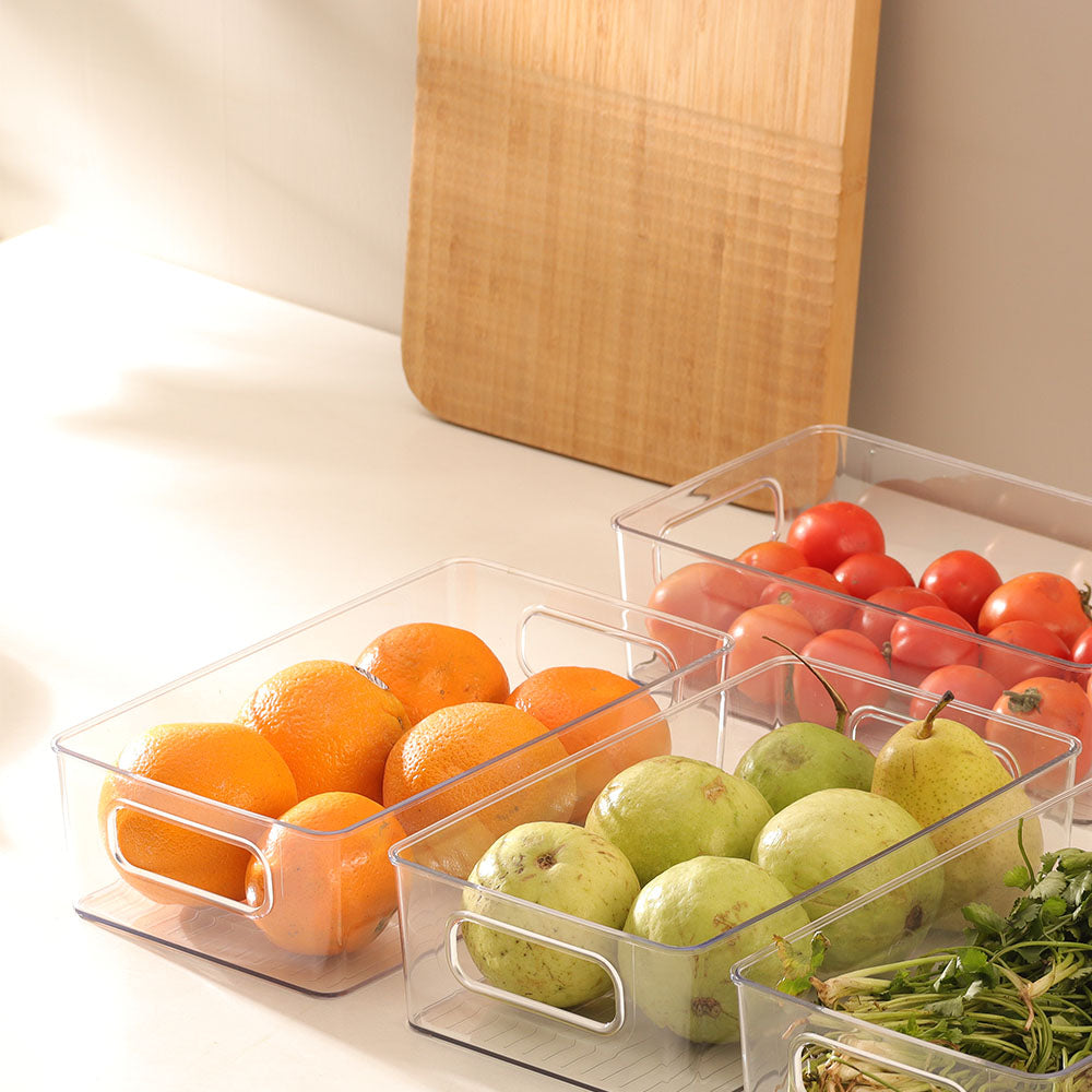 Nest Fridge Bins Medium, Set of 6 - Clear