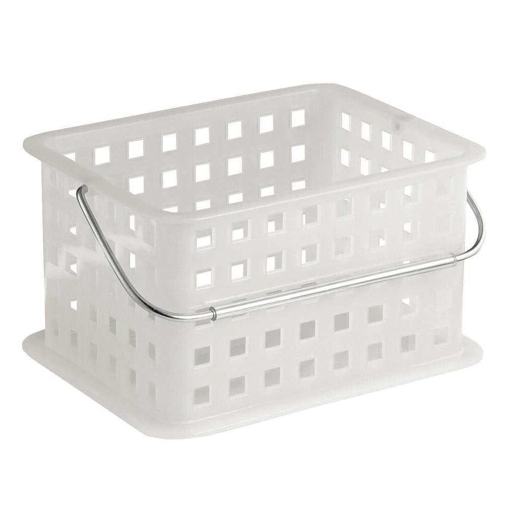 Netted Storage Basket With Handle Small