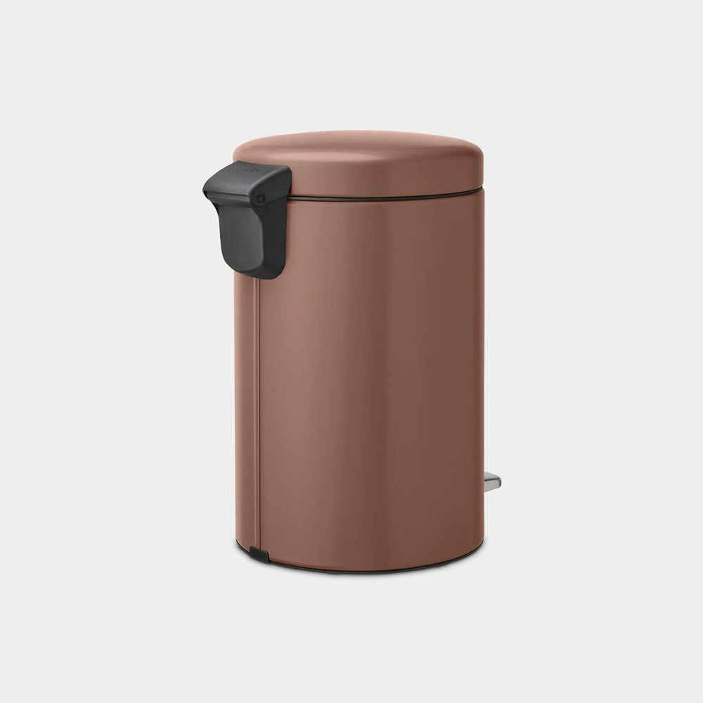 NewIcon Premium Pedal Bin 12L - Satin Taupe