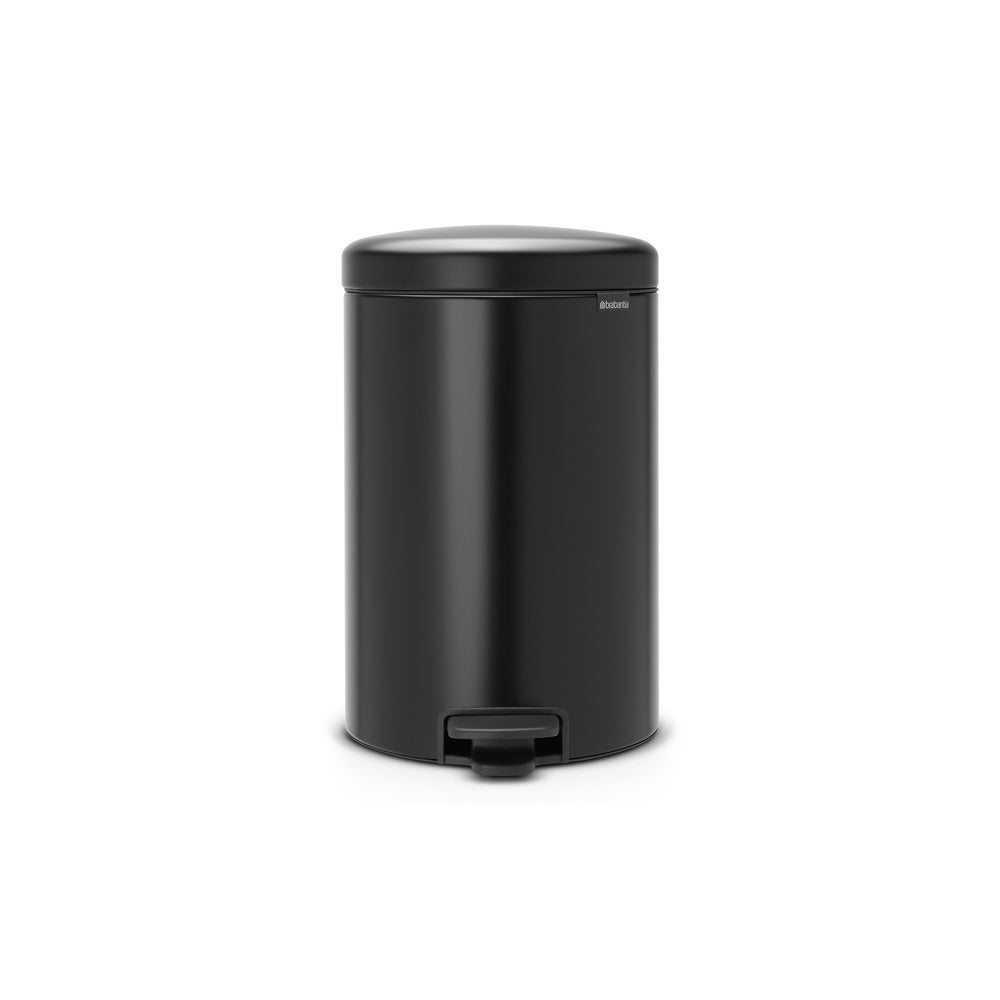 NewIcon Pedal Bin 20L - Matte Black