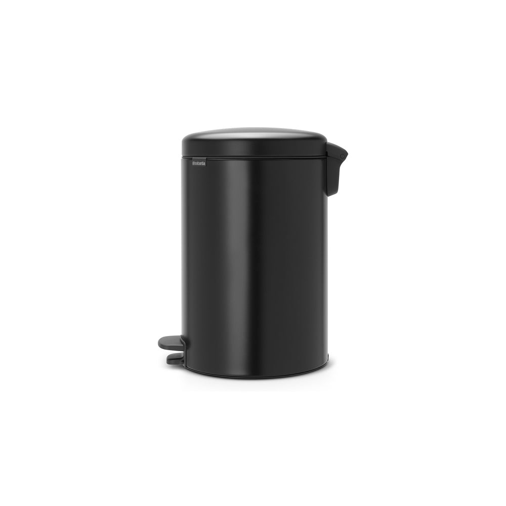 NewIcon Pedal Bin 20L - Matte Black
