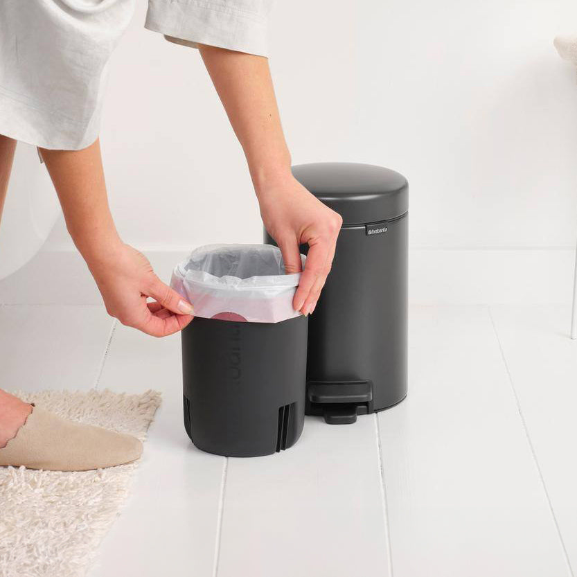 NewIcon Pedal Bin 3L - Confident Grey