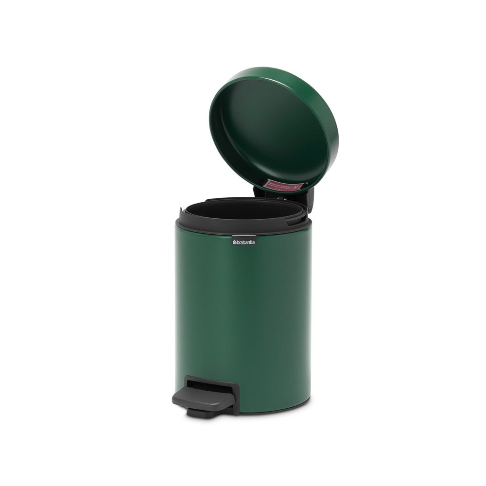 NewIcon Pedal Bin 3L - Pine Green