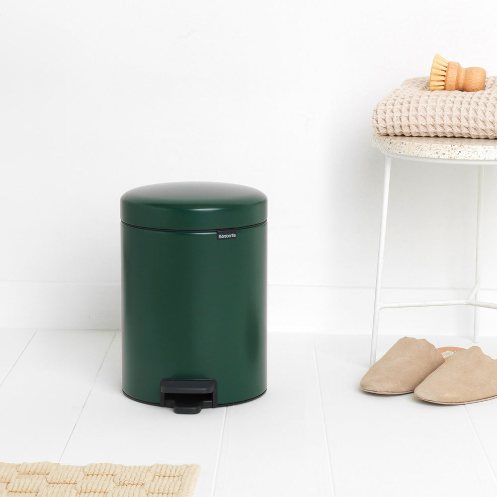 NewIcon Pedal Bin 5L - Pine Green