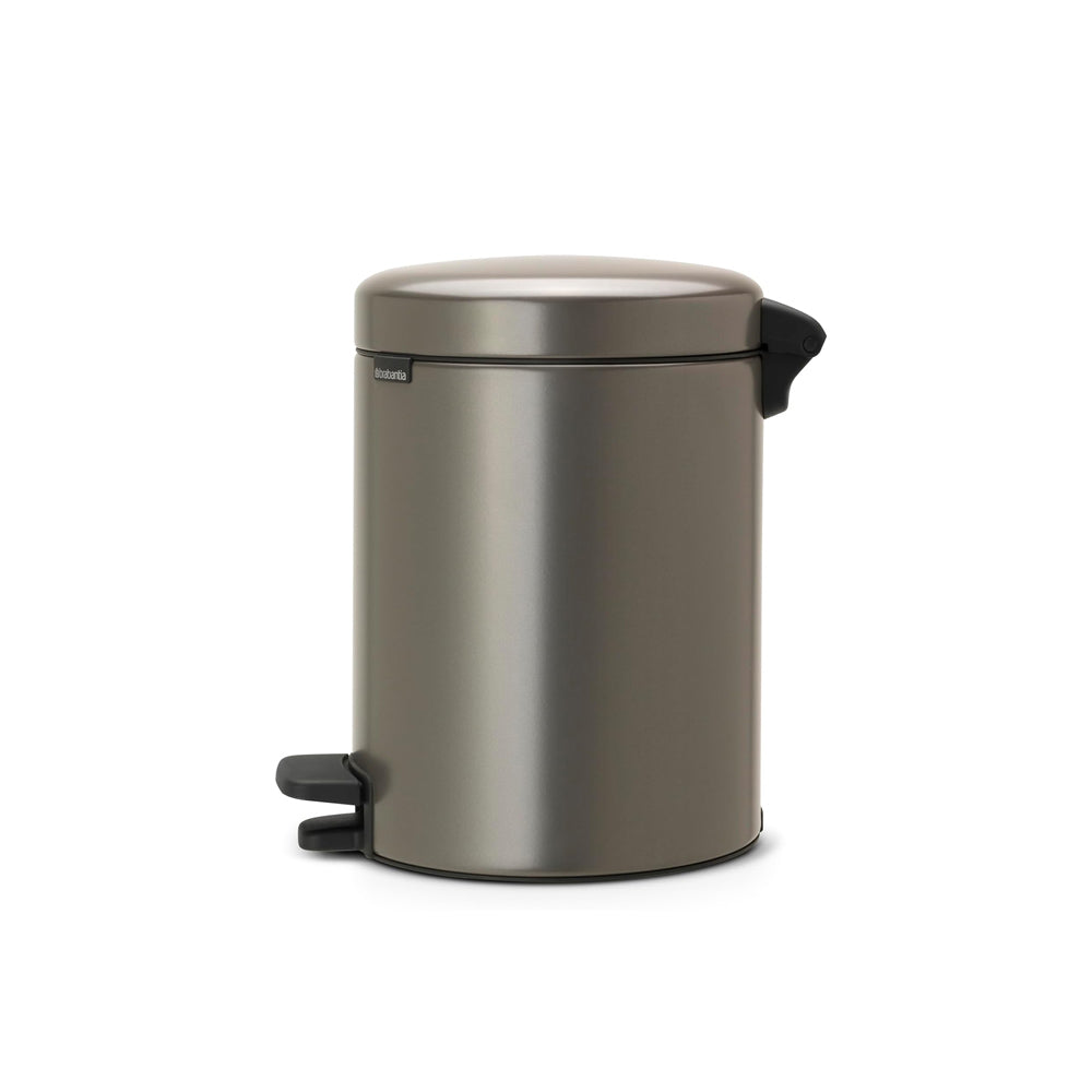 NewIcon Pedal Bin 5L - Platinum Grey