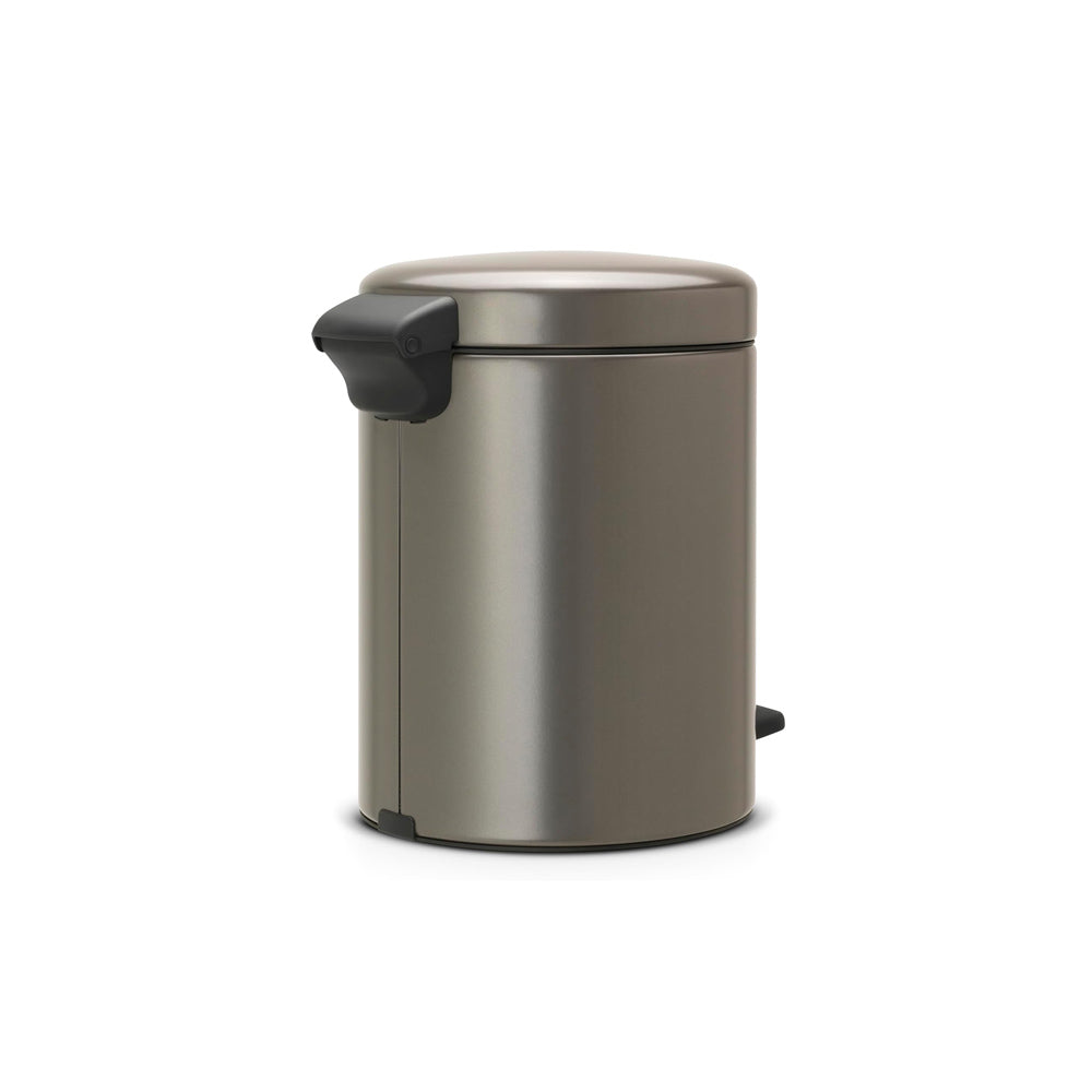 NewIcon Pedal Bin 5L - Platinum Grey