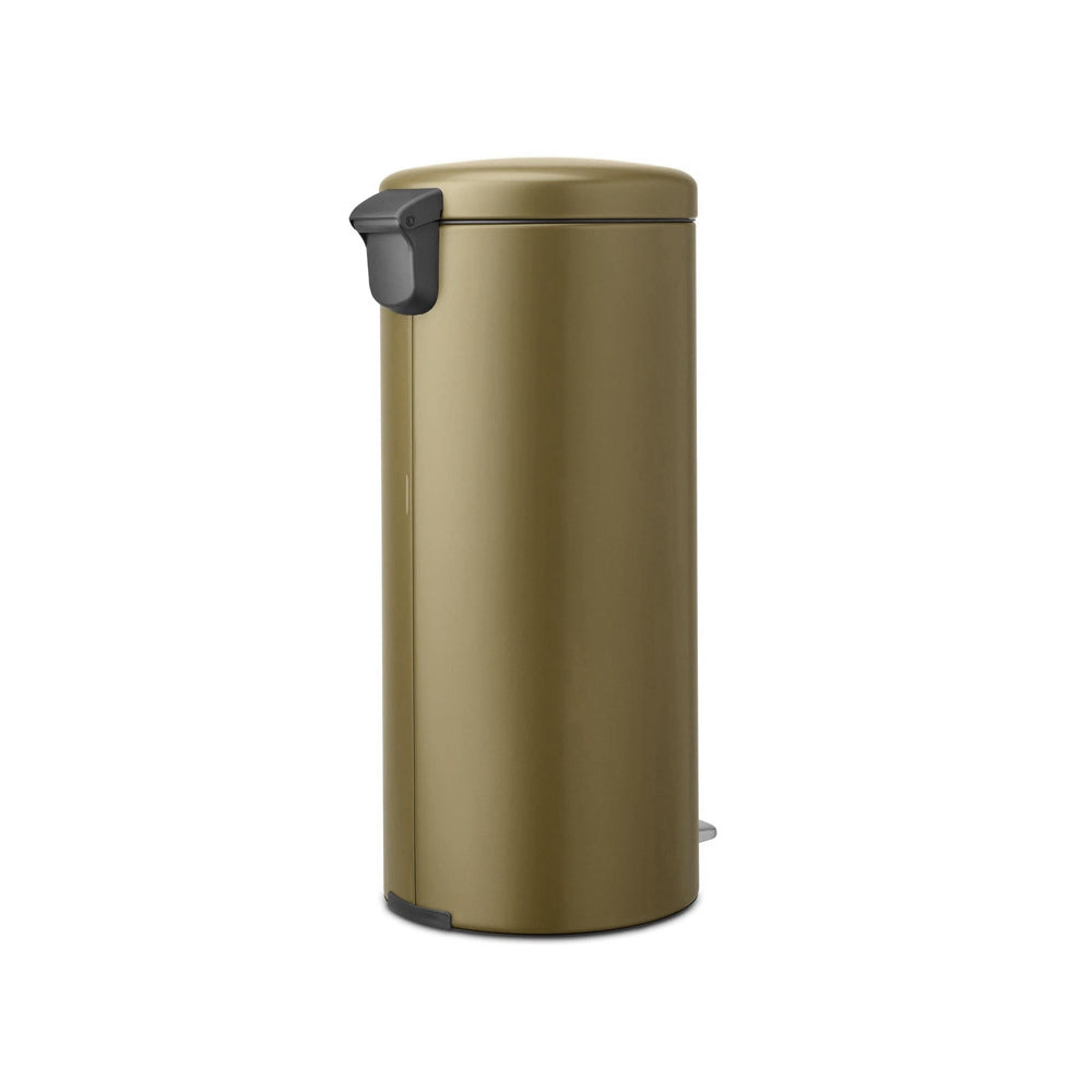NewIcon Premium Pedal Bin 30L - Warm Brass