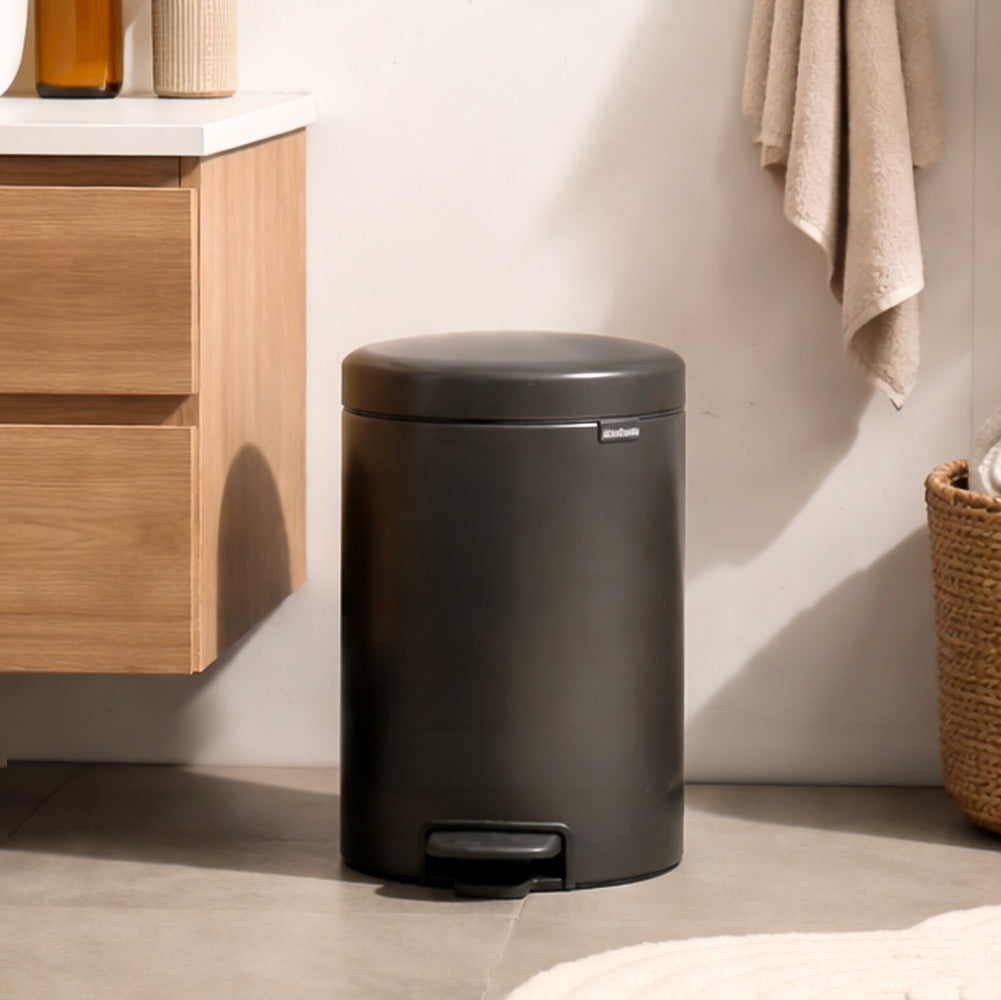 NewIcon Pedal Bin 12L - Confident Grey