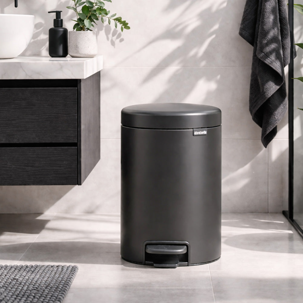 NewIcon Pedal Bin 12L - Confident Grey