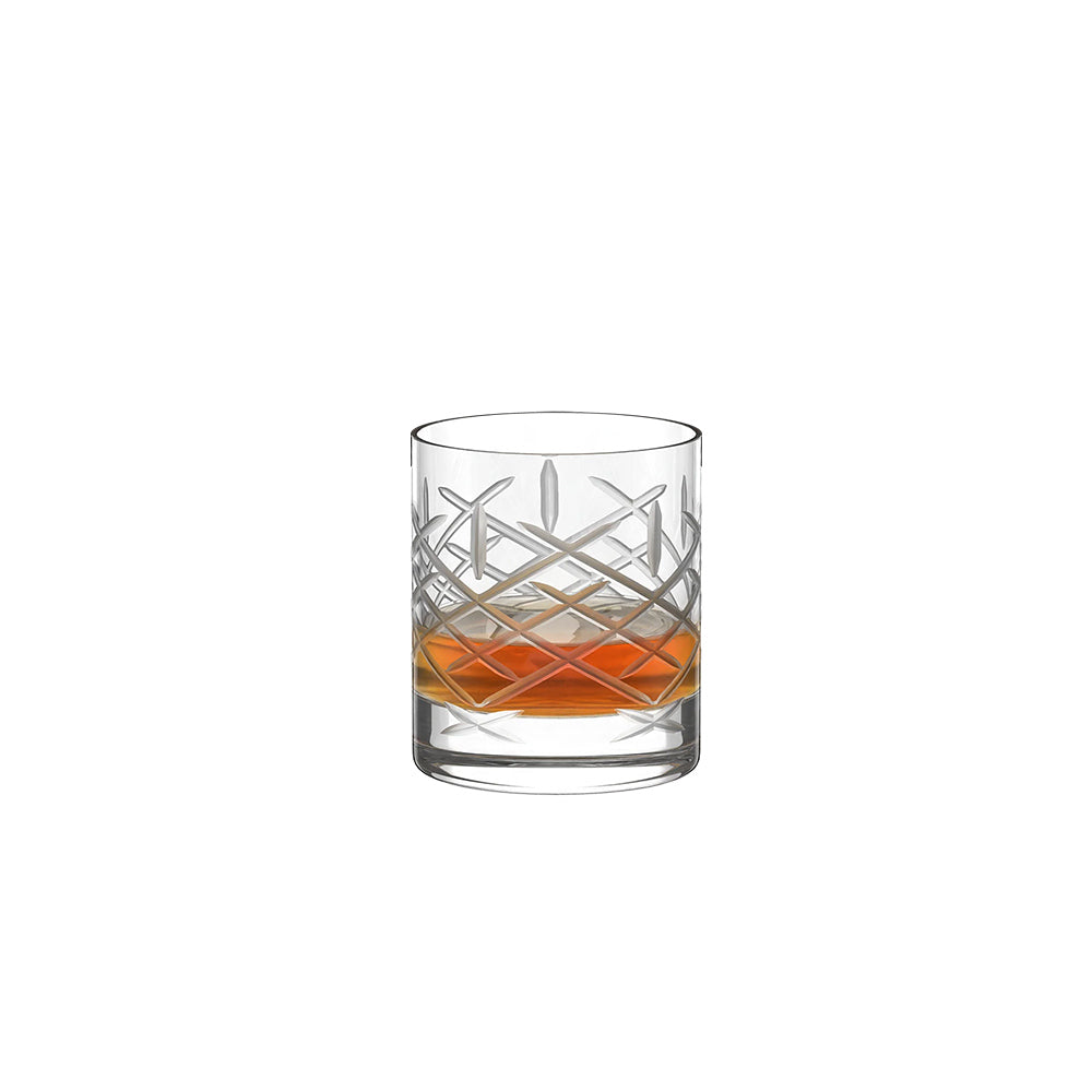 New York Club Whiskey Tumblers 320ml, Set of 6