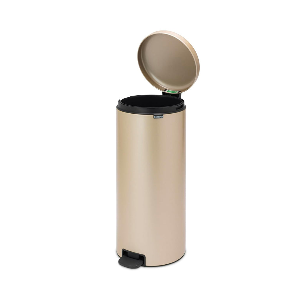 NewIcon Pedal Bin 30L - Metallic Gold