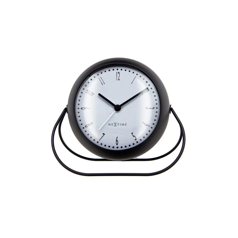 Bubble Alarm Clock - Black