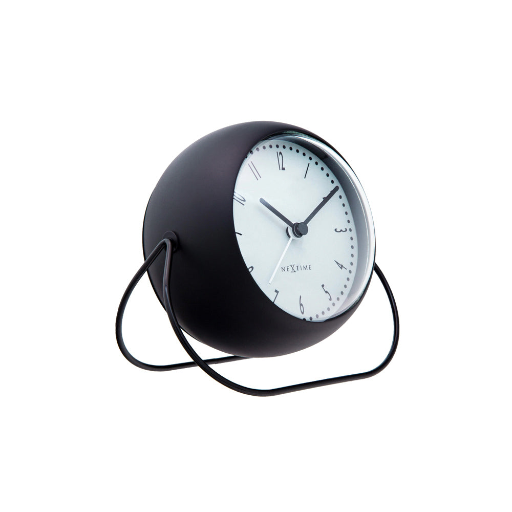 Bubble Alarm Clock - Black