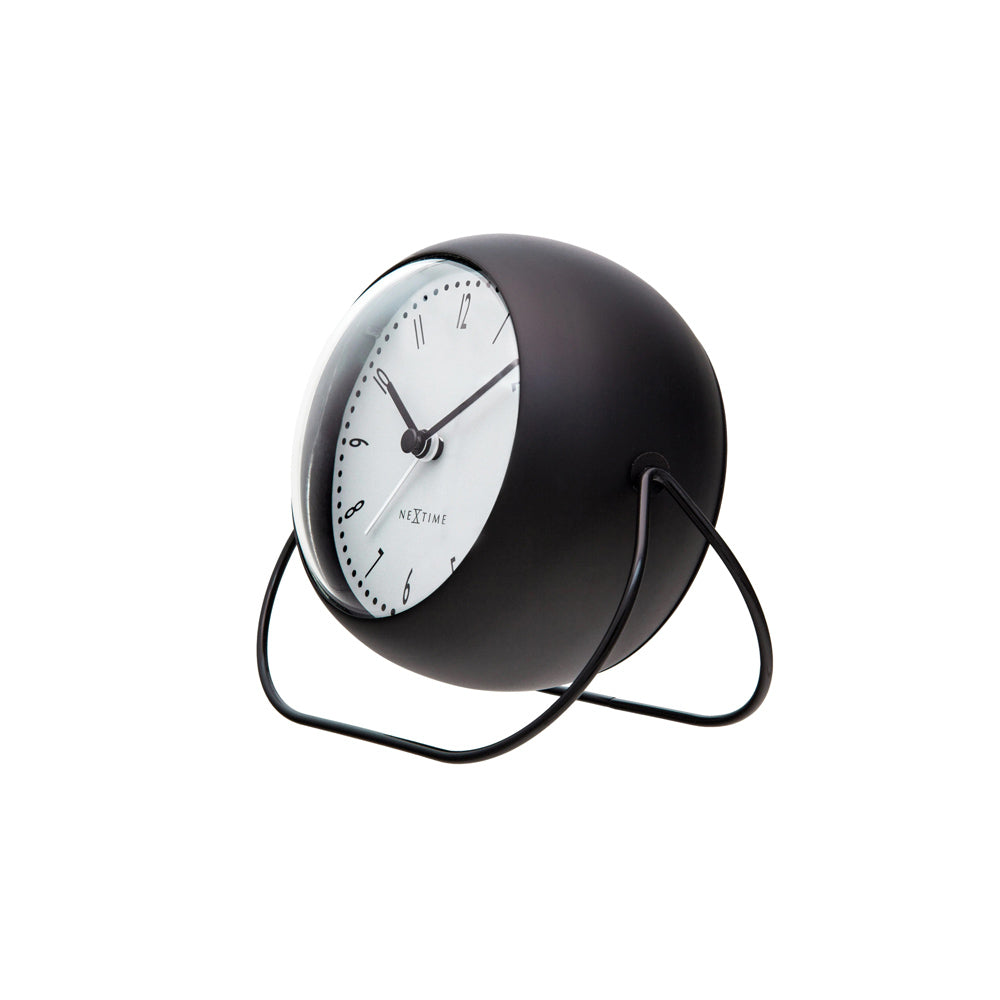 Bubble Alarm Clock - Black