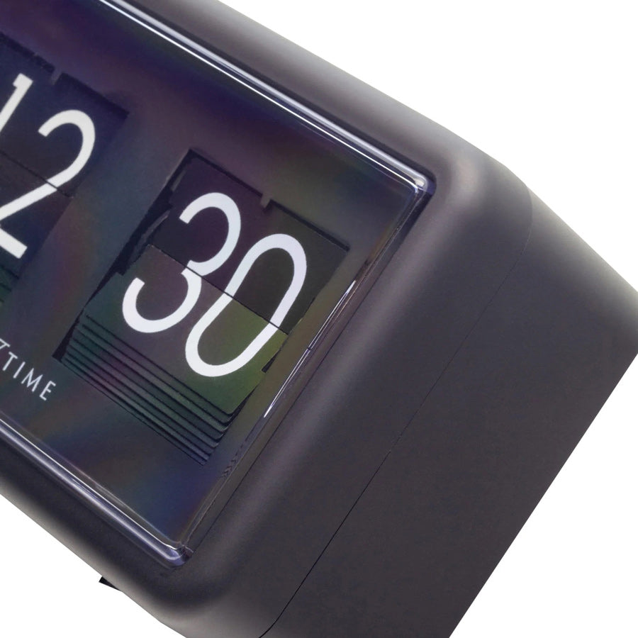 Classic Flip Clock - Black Black