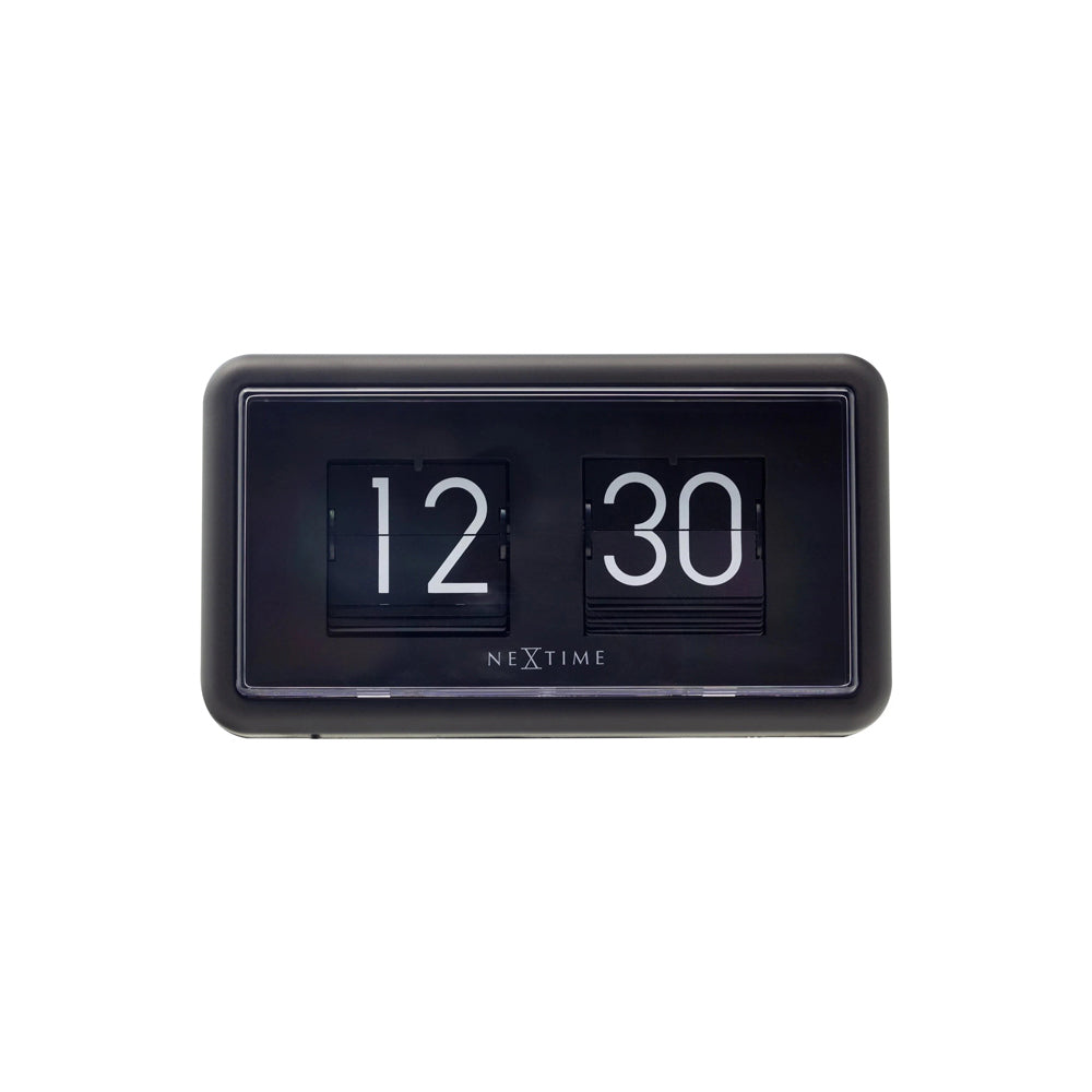 Classic Flip Clock - Black Black