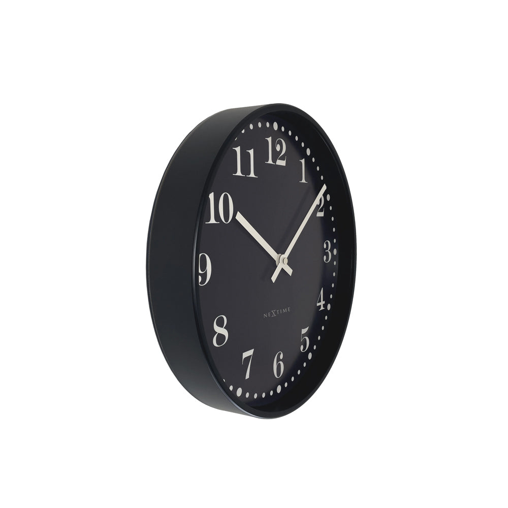 Dickens Wall Clock 30cm - Black