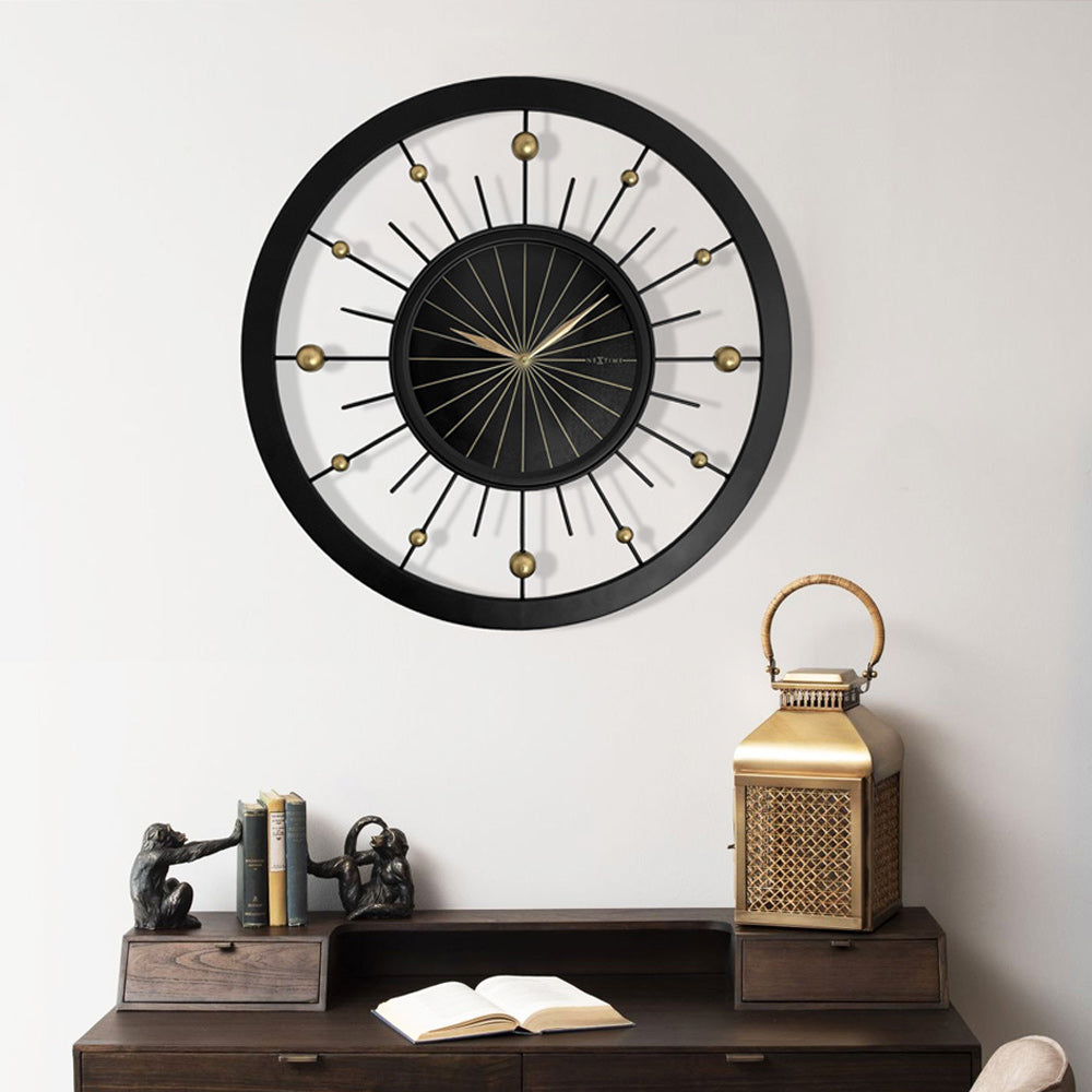 Orbit Wall Clock 60cm - Black