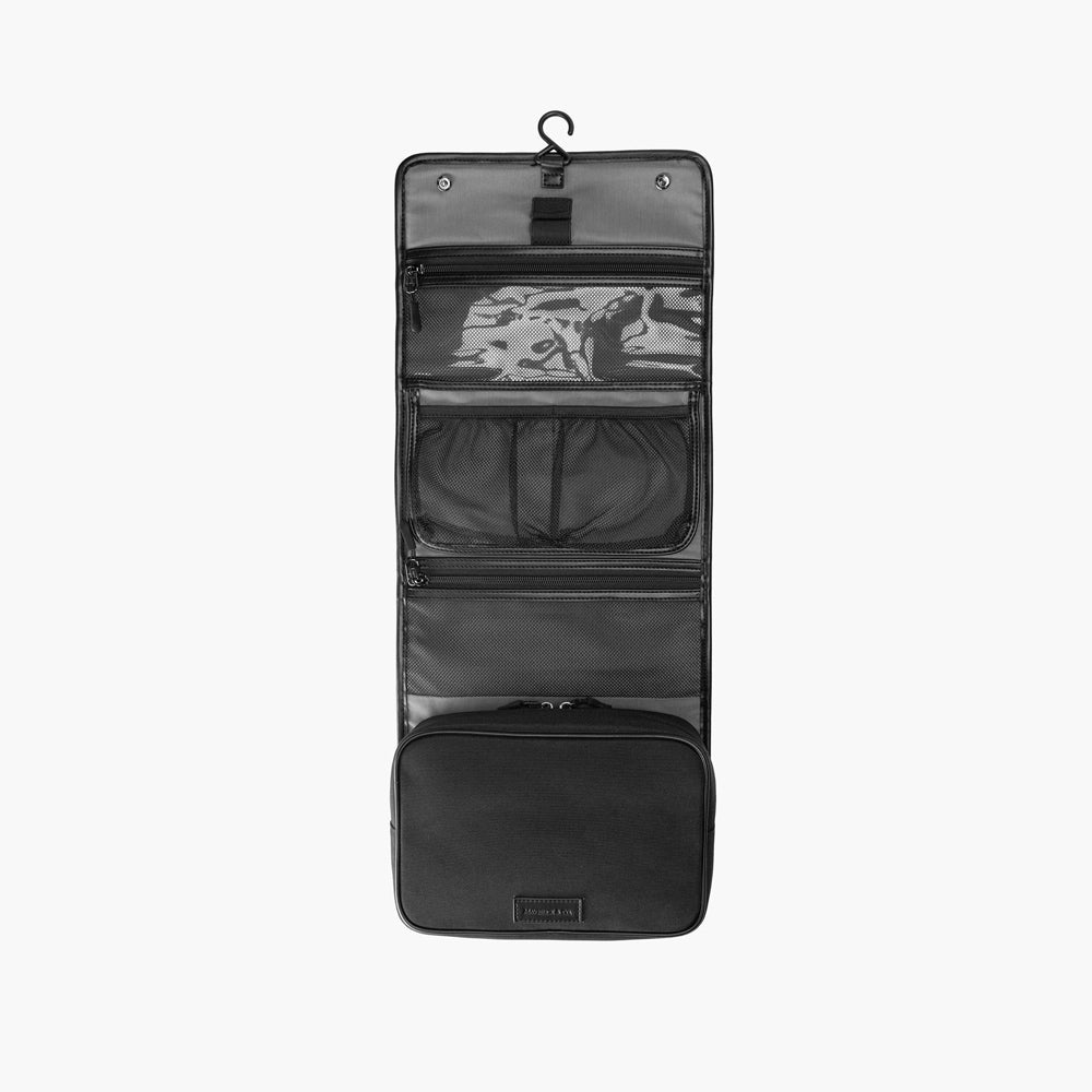 Nexus Hanging Toiletry Bag - Black