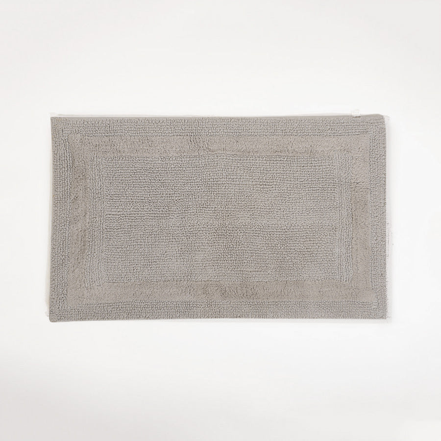 Noa Reversible Tufted Bathmat - Grey