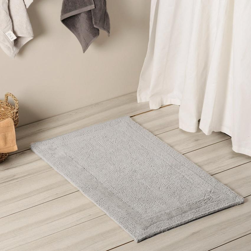 Noa Reversible Tufted Bathmat - Grey