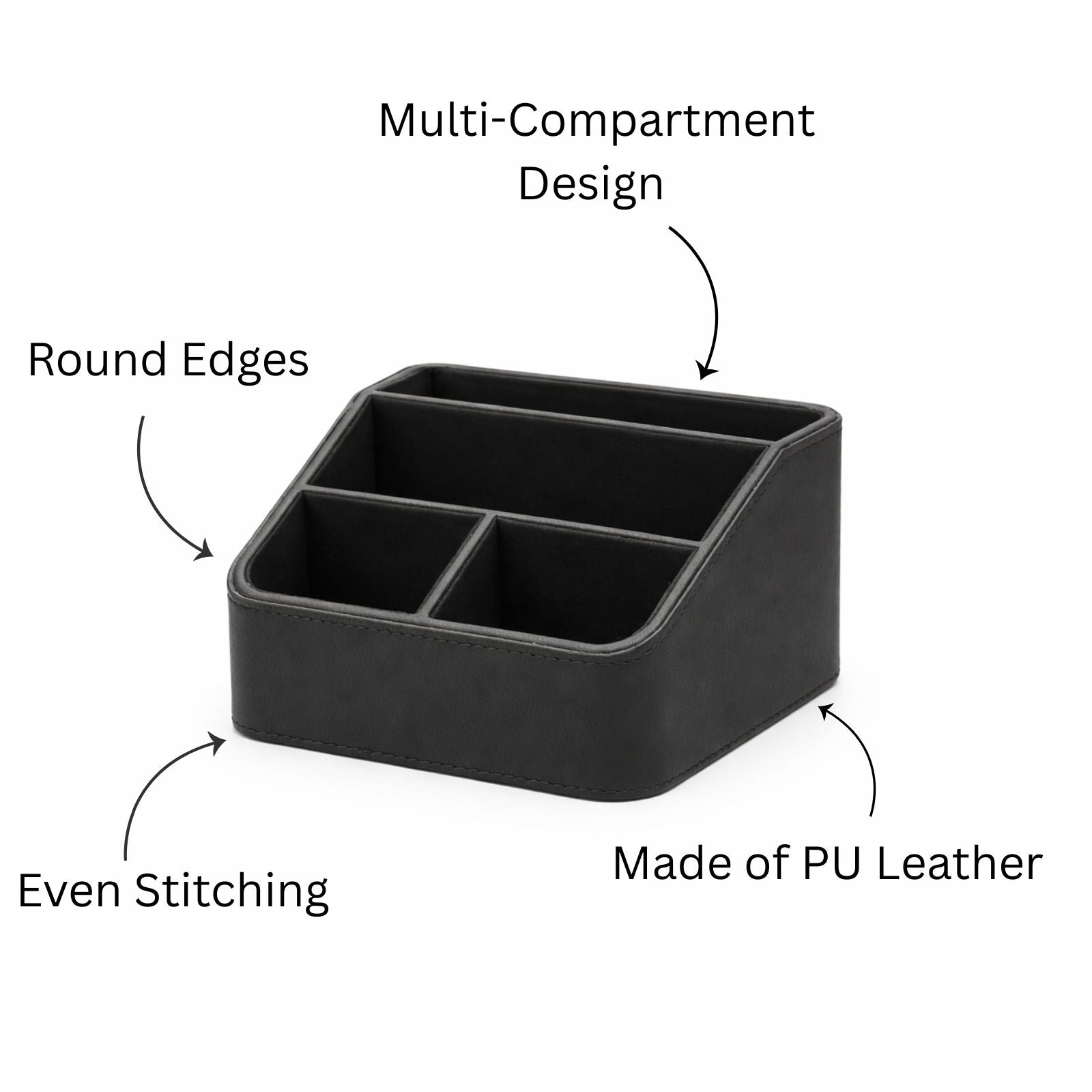 Node Multi-compartment Organiser - Black