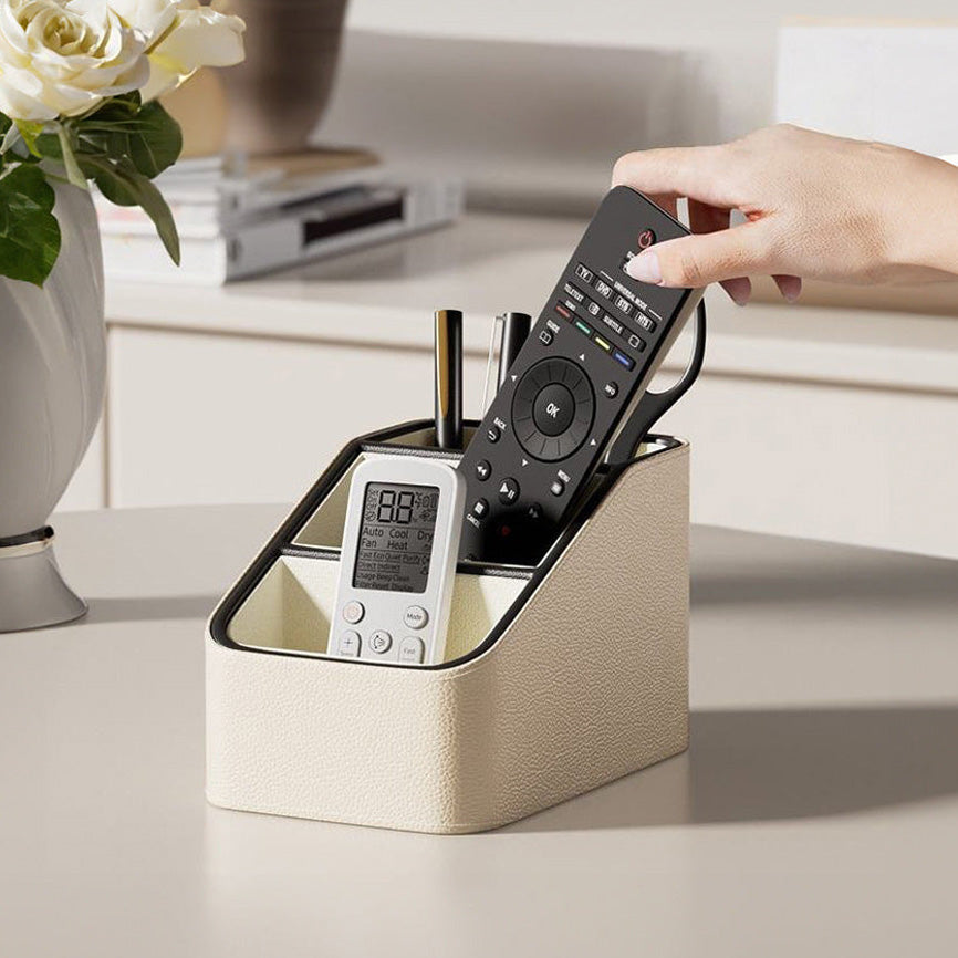 Trio Desk Organiser - Cream