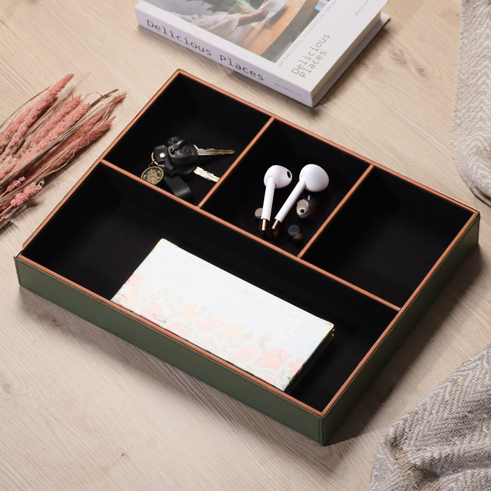 Norm Organiser Tray - Olive