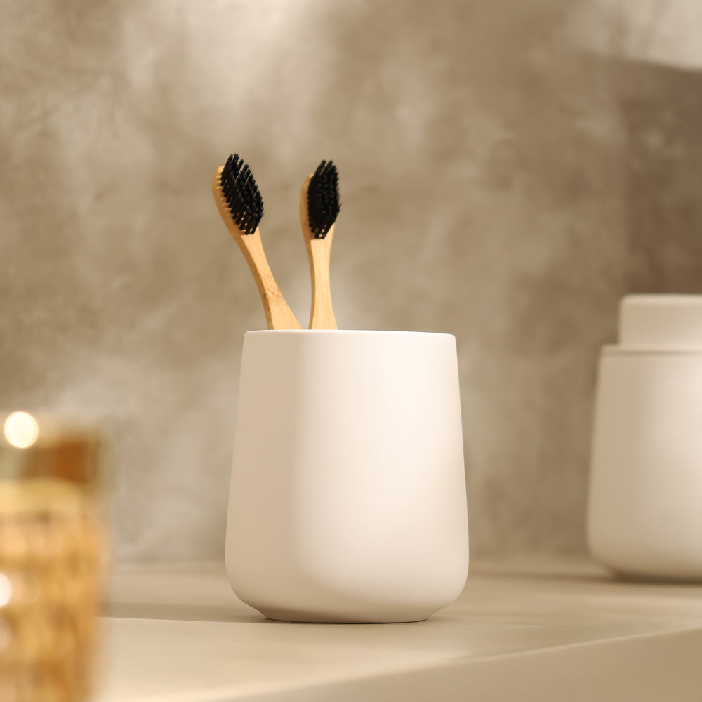 Nova One Toothbrush Tumbler - White