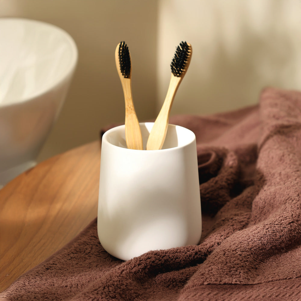 Nova One Toothbrush Tumbler - White