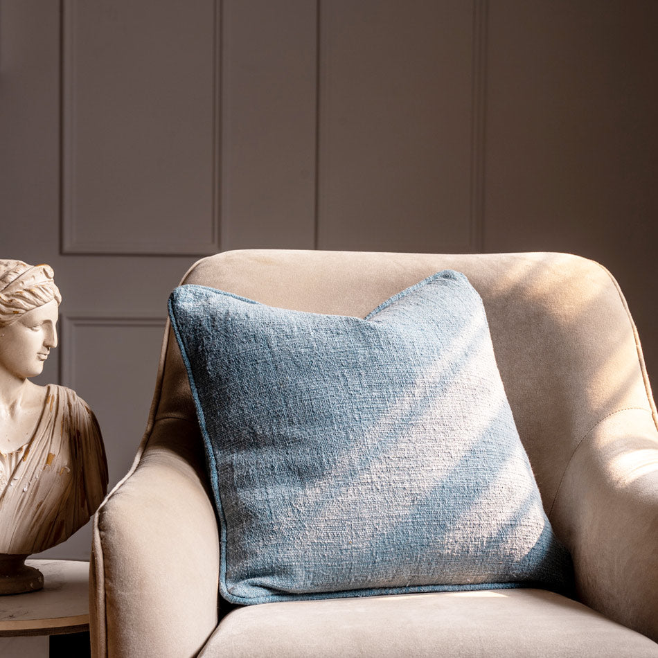 Nova Textured Cushion Cover - Denim