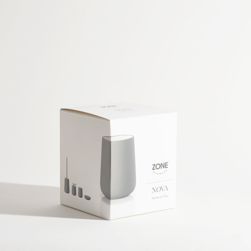 Nova Toothbrush Tumbler - Grey