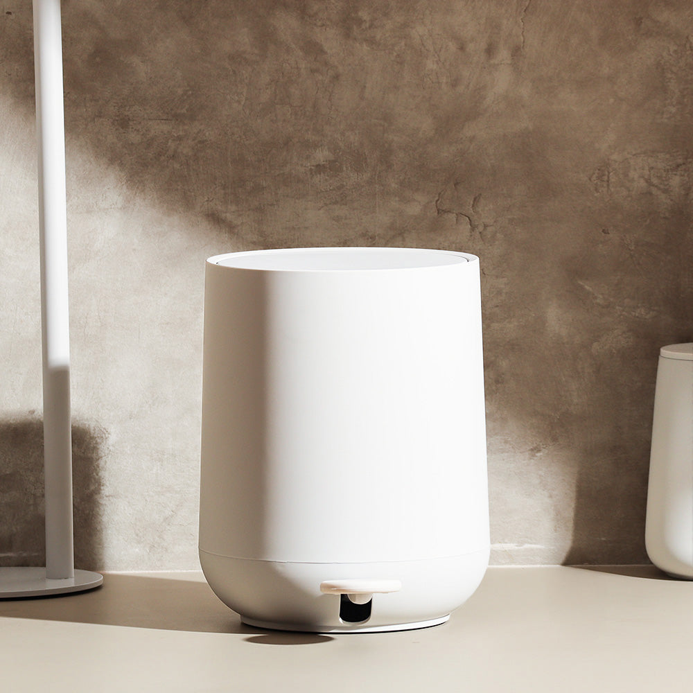 Nova Pedal Bin 3L - White