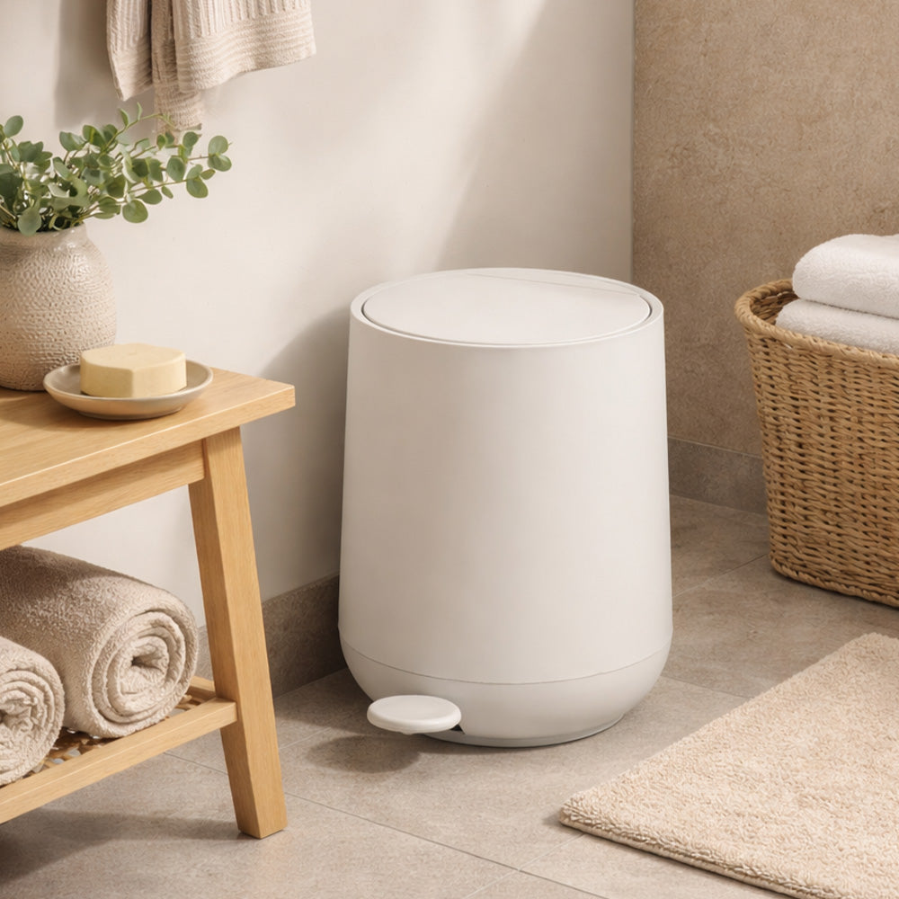 Nova Pedal Bin 3L - White